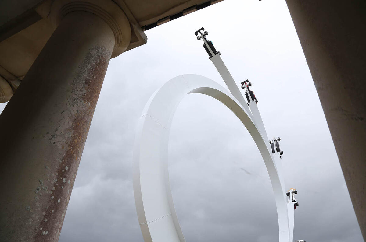 BERNIE ECCLESTONE SCULPTURE