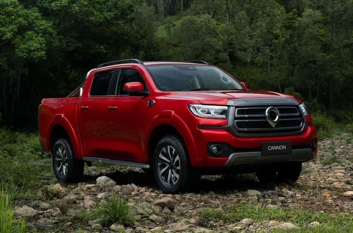 GWM Cannon front quarter static GWM Cannon front quarter static