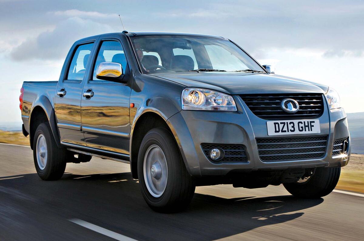 GWM steed front three quarter