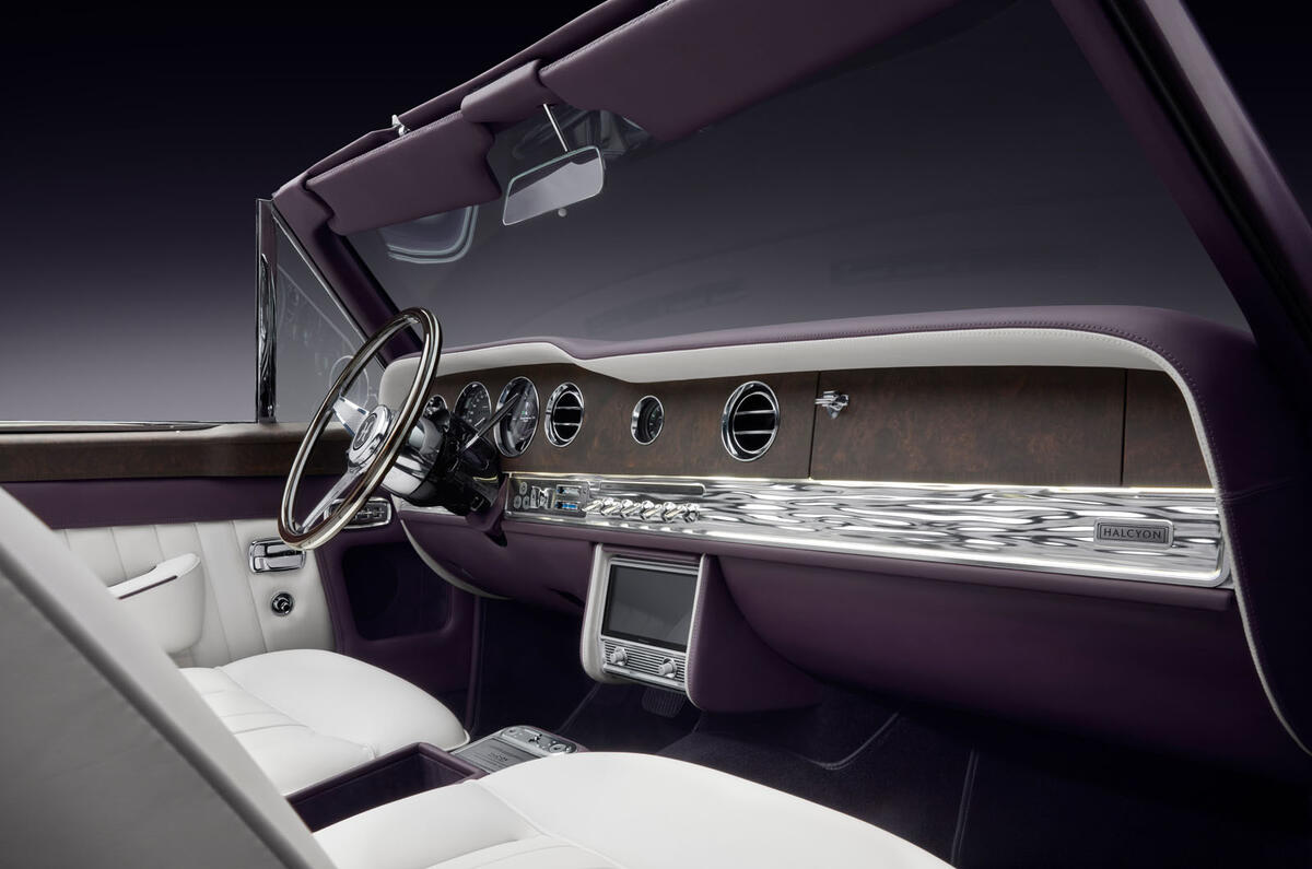 Halcyon Rolls Royce Corniche interior dashboard Halcyon Rolls Royce Corniche interior dashboard