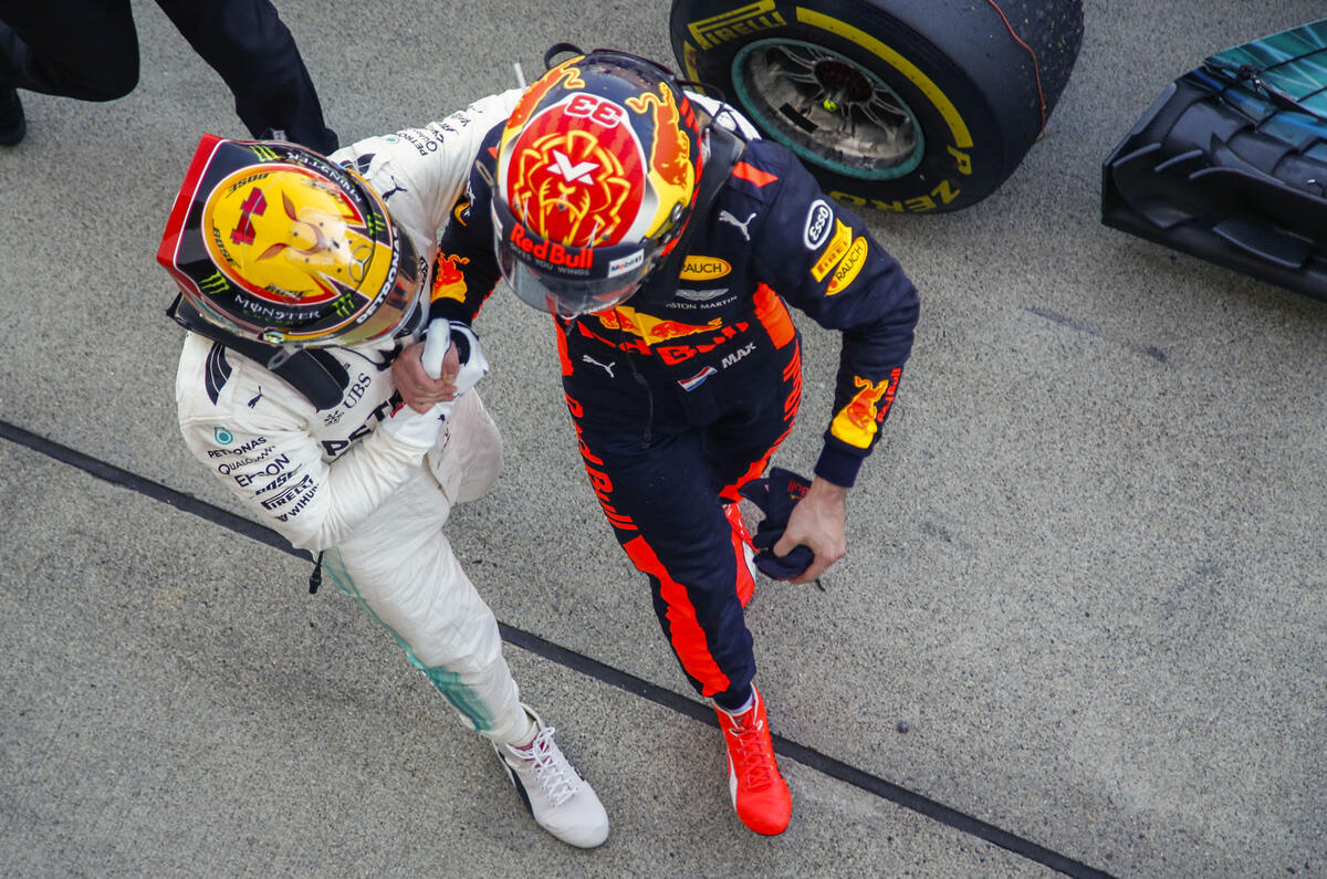 Hamilton Verstappen