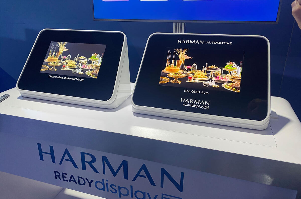 Harman Neo QLED display CES 2023 Harman Neo QLED display CES 2023