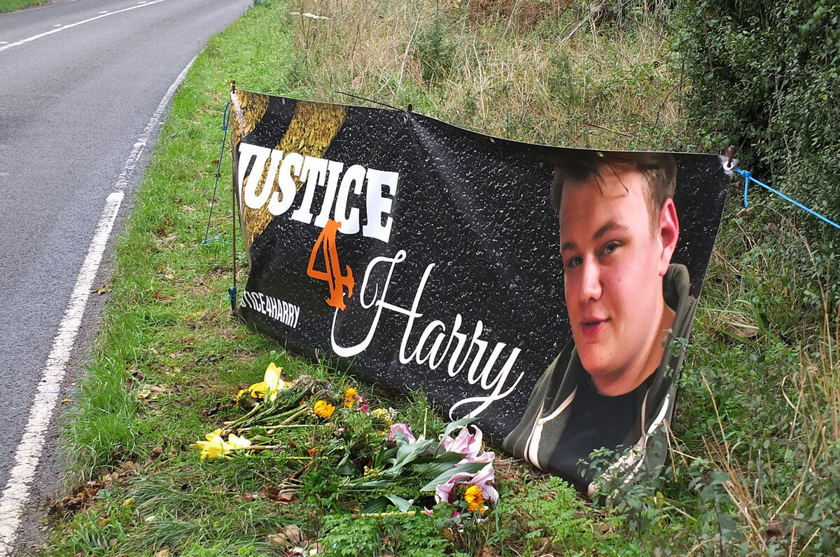 Harry Dunn memorial Harry Dunn memorial