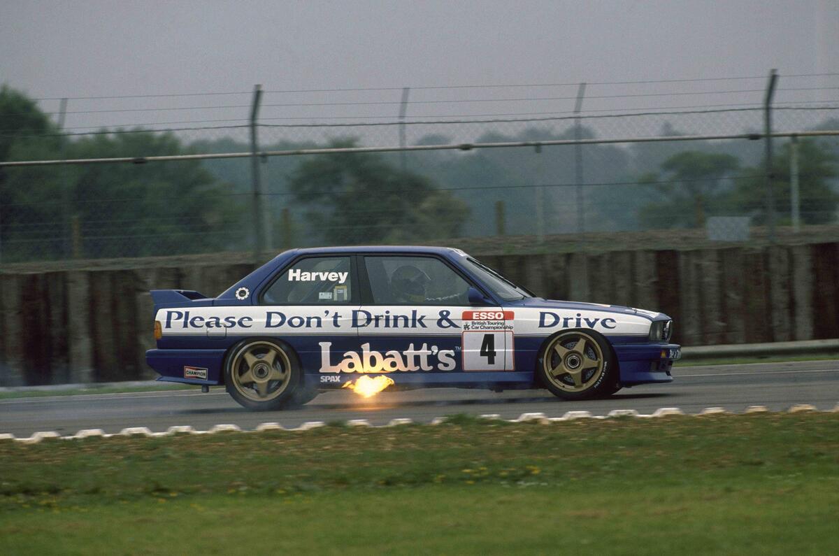 Tim Harvey was one of four drivers to win races using a BMW M3 E30 in 1991
