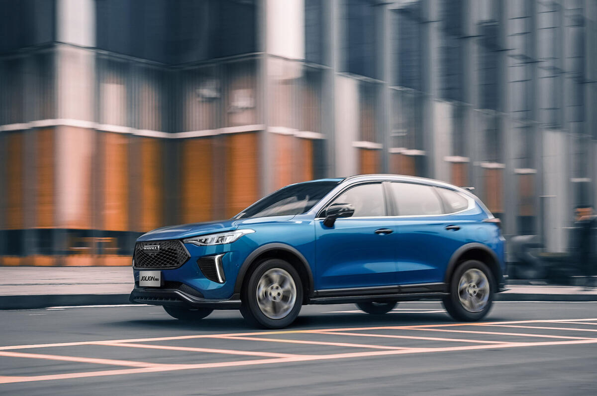 Haval Jolion Pro dynamic front three quarters