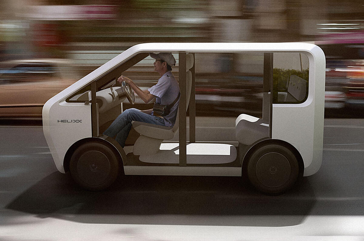 Helixx Tuktuk 2023 render