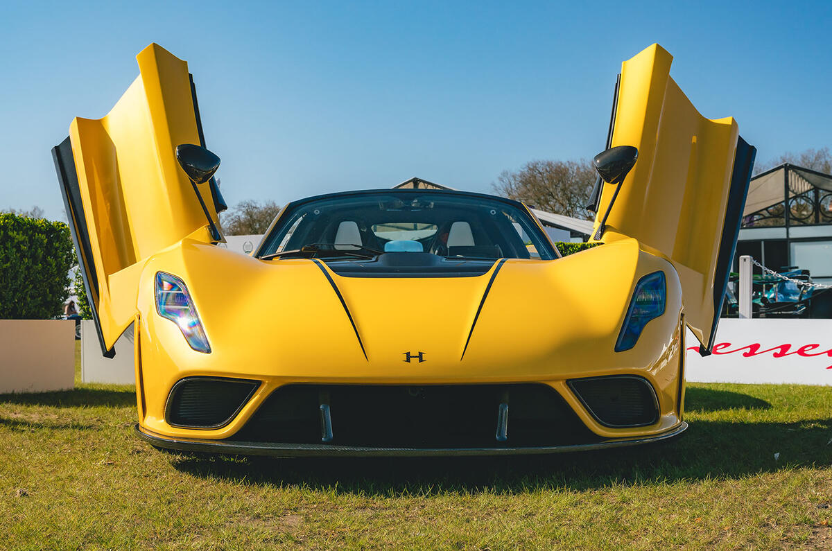 Hennessey Venom F5 Roadster front Hennessey Venom F5 Roadster front