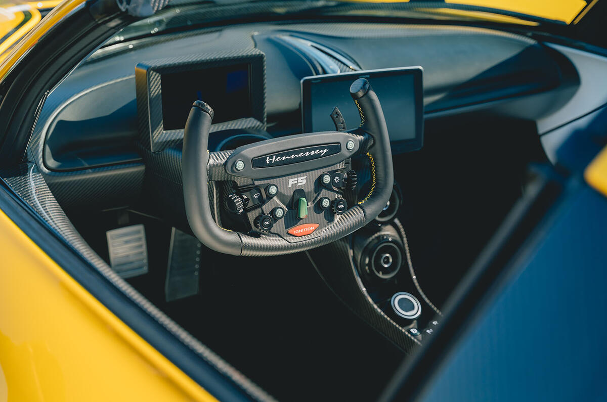 Hennessey Venom F5 Roadster interior Hennessey Venom F5 Roadster interior
