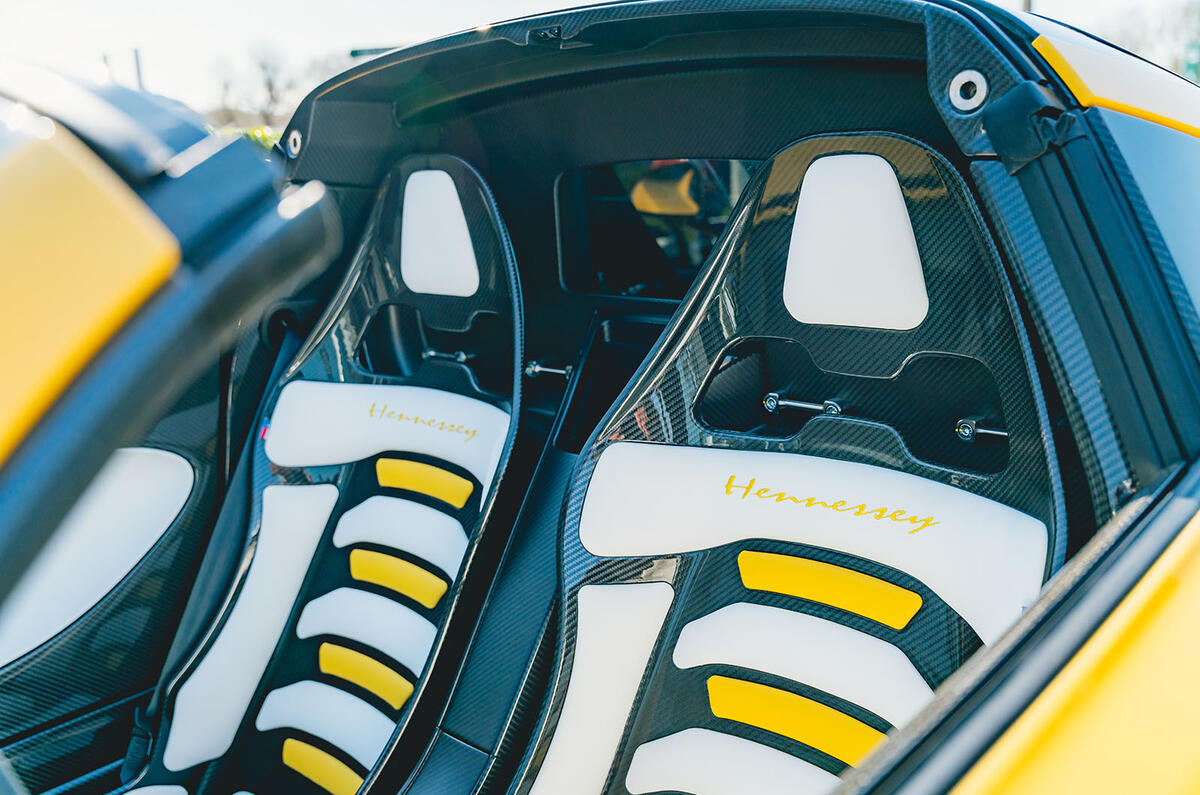 Hennessey Venom F5 Roadster seats Hennessey Venom F5 Roadster seats
