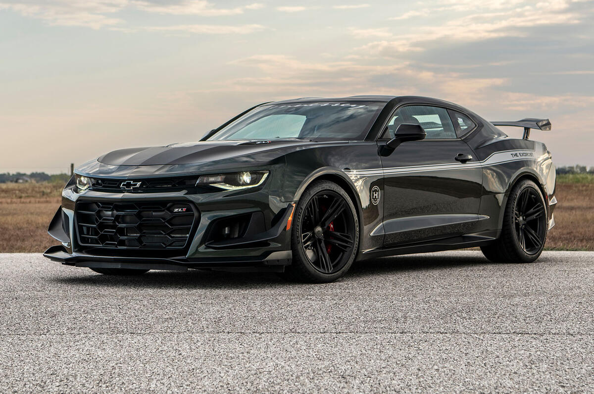 Hennessey EXORCIST Camaro ZL1 ‘Final Edition’ front three quarter static Hennessey EXORCIST Camaro ZL1 ‘Final Edition’ front three quarter static