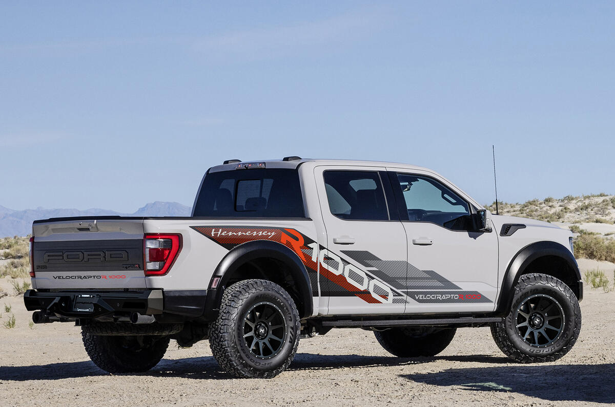 Hennessey Velociraptor rear static