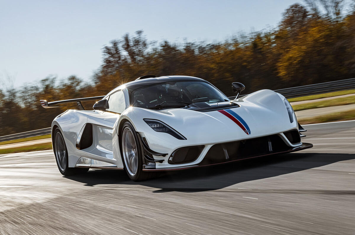 Hennessey Venom F5 Revolution Coupe front three quarter