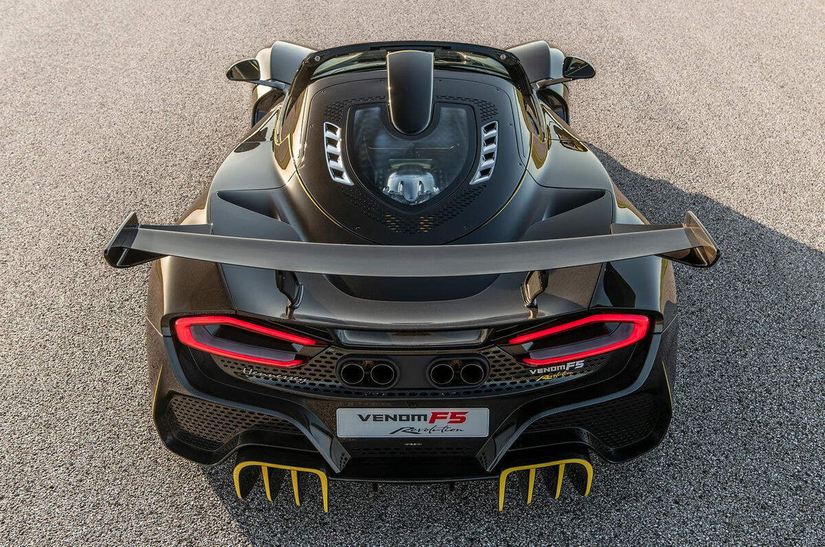 Hennessey Venom F5 Revolution Roadster rear