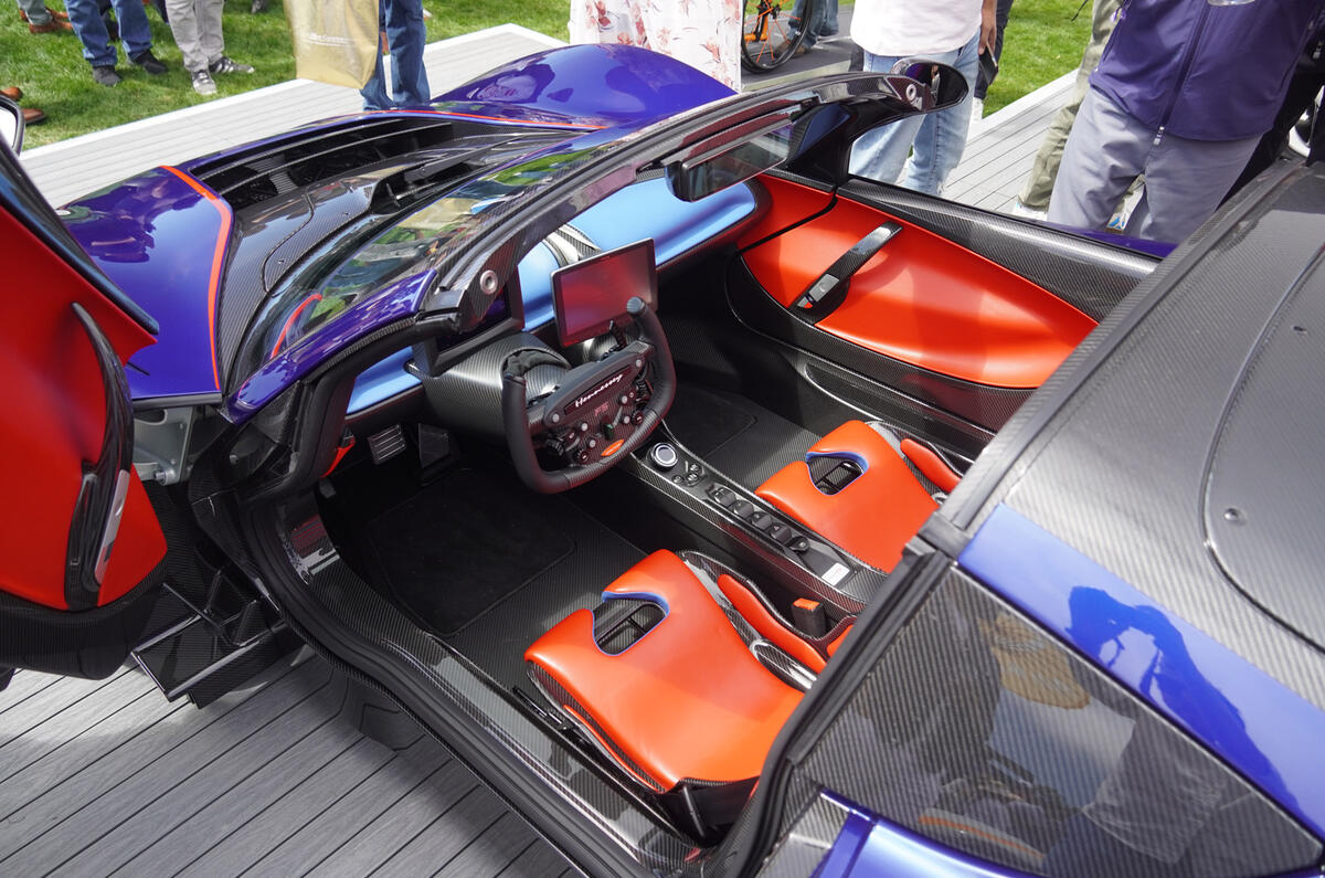 Hennessey Venom F5 roadster interior Hennessey Venom F5 roadster interior