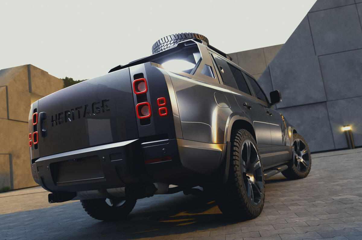 Heritage Customs Valiance Pickup Defender 130 (10) Heritage Customs Valiance Pickup Defender 130 (10)