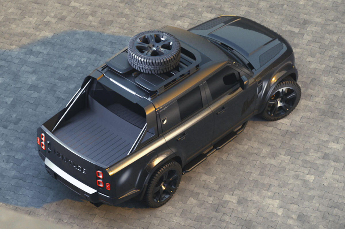 Heritage Customs Valiance Pickup Defender 130 (3) Heritage Customs Valiance Pickup Defender 130 (3)