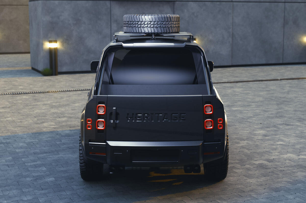 Heritage Customs Valiance Pickup Defender 130 (8) Heritage Customs Valiance Pickup Defender 130 (8)