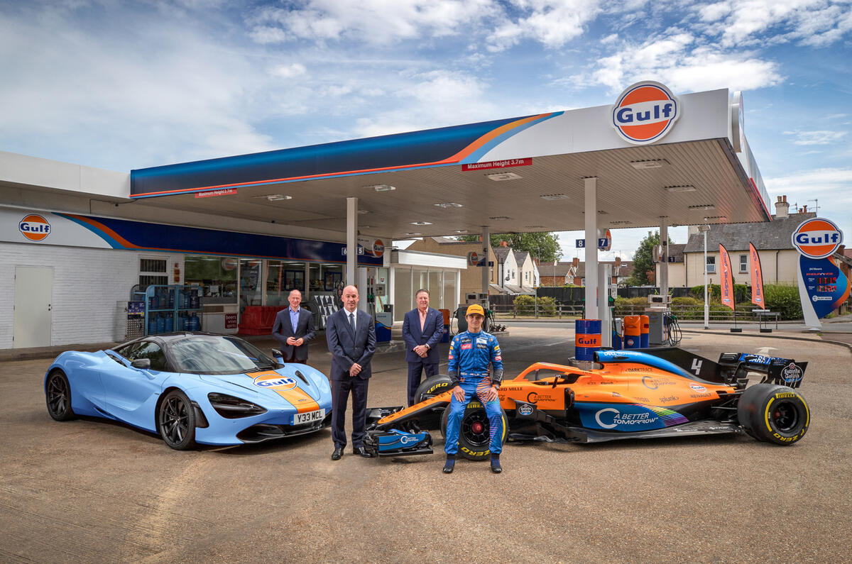 McLaren and Gulf sign new partnership