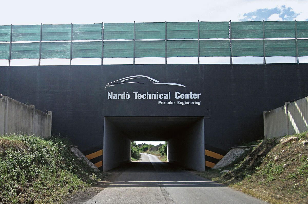 Nardo test track