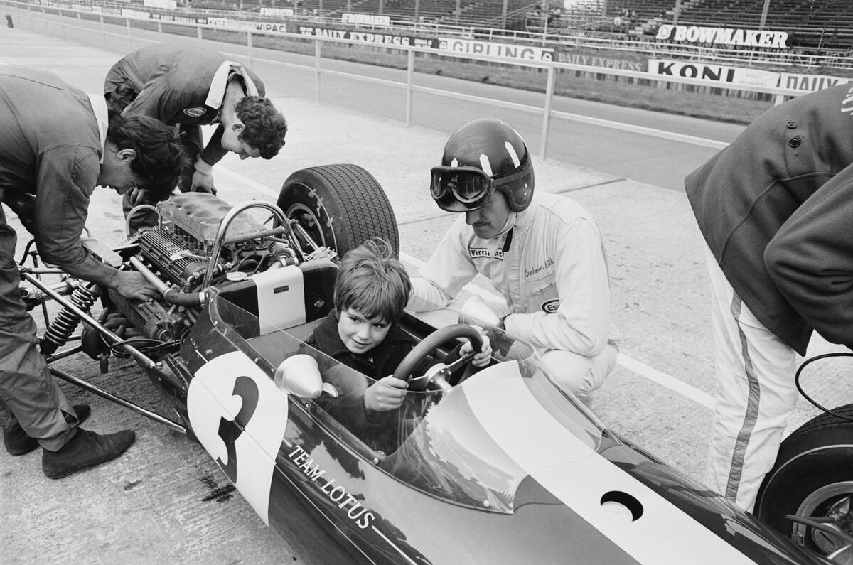 Damon and Graham Hill - image credit Getty Images Damon and Graham Hill - image credit Getty Images