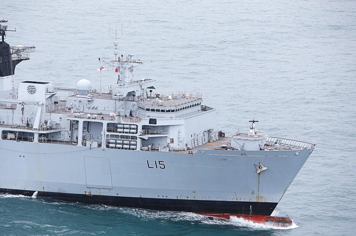HMS Bulwark - Christmas road test