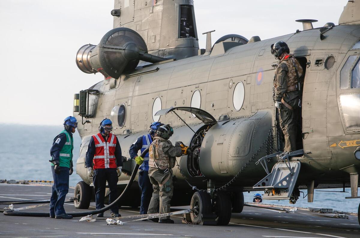 HMS Bulwark - Christmas road test