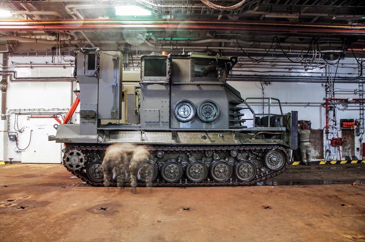 HMS Bulwark - Christmas road test
