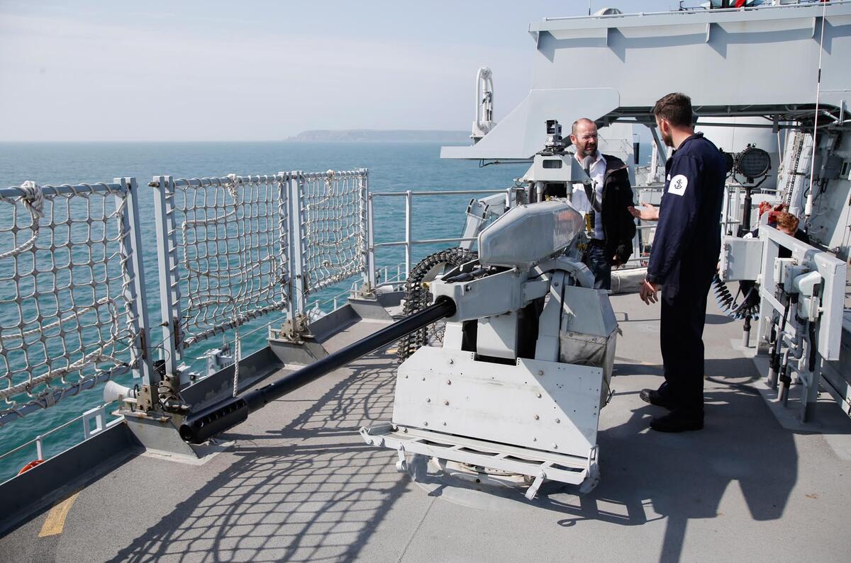 HMS Bulwark - Christmas road test