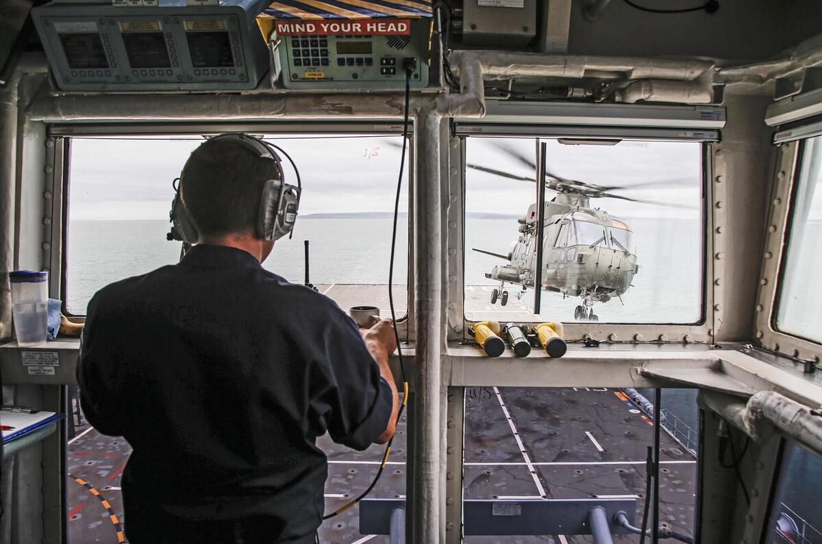 HMS Bulwark - Christmas road test