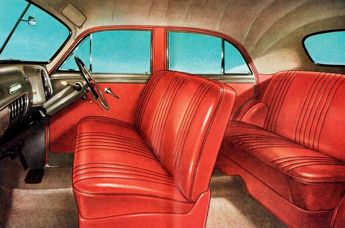 Holden 48 215 interior