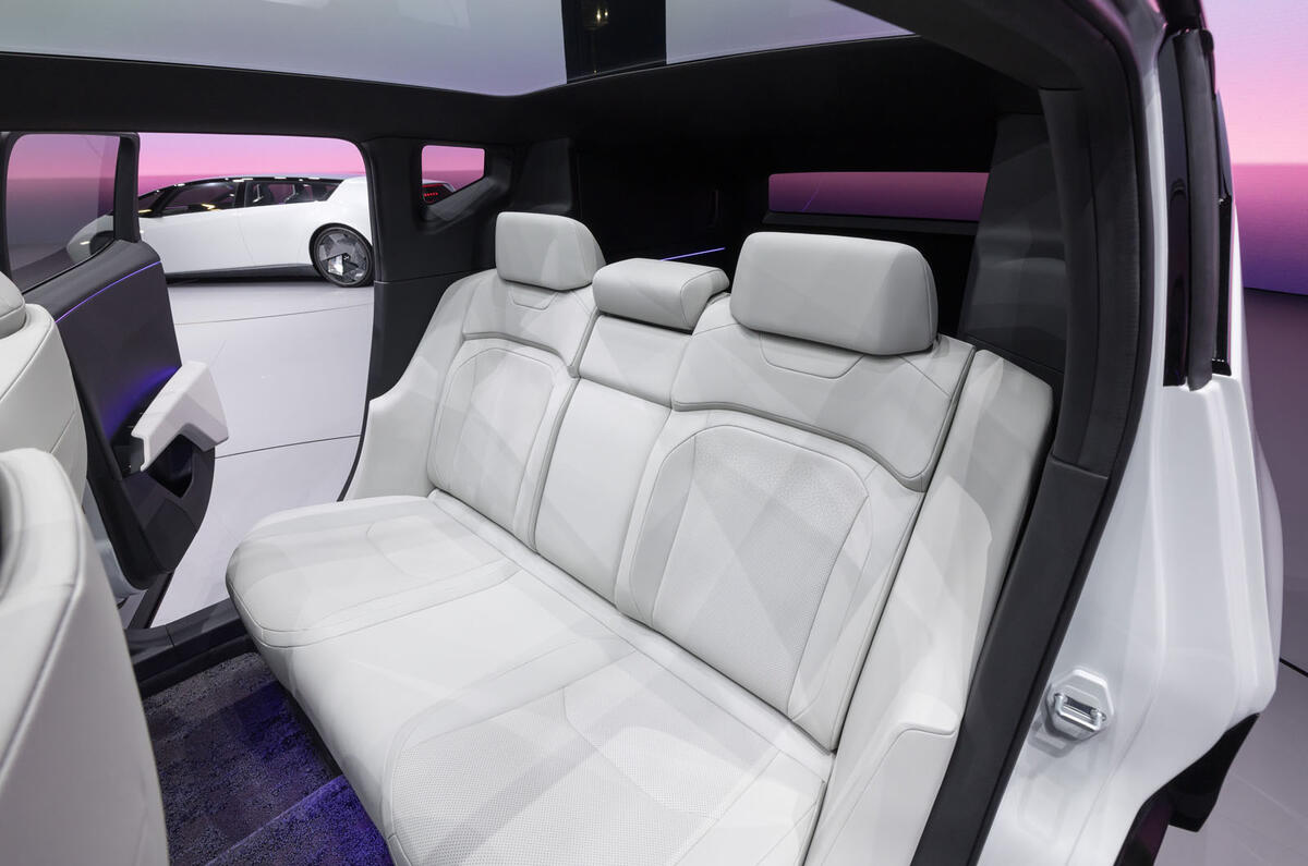 Honda 0 Series SUV rear seats Honda 0 Series SUV rear seats