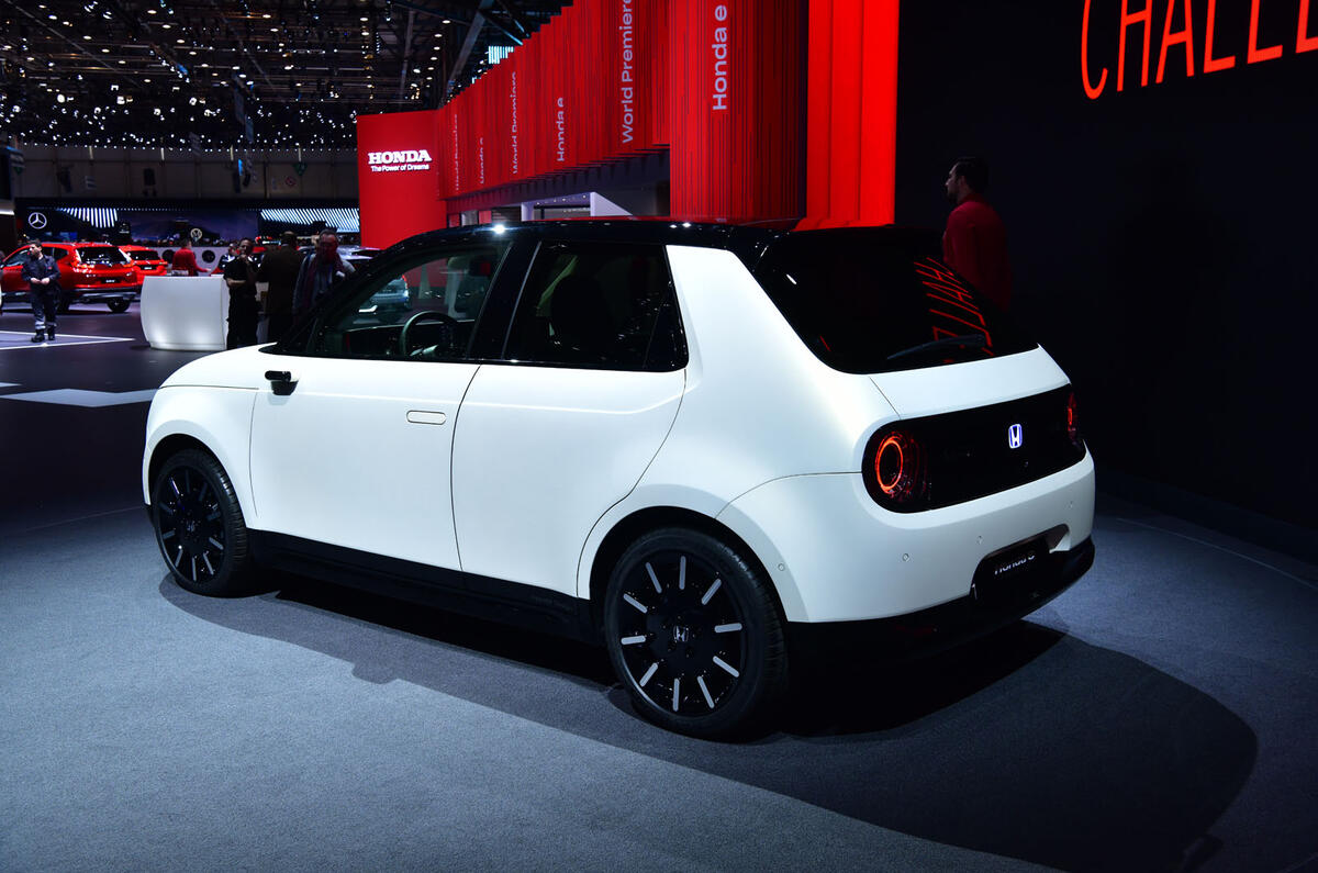 Honda e Prototype rear