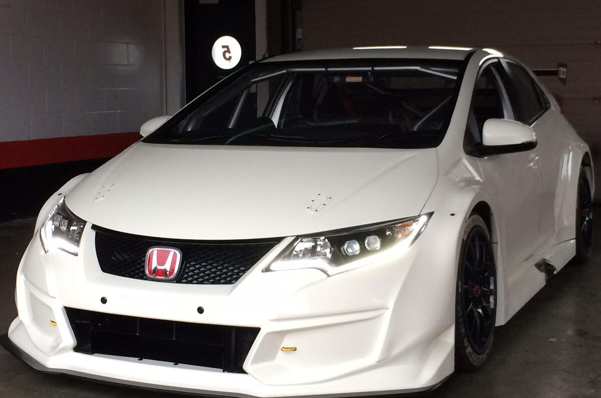 Early Civic Type R body shells were sourced via Swindon