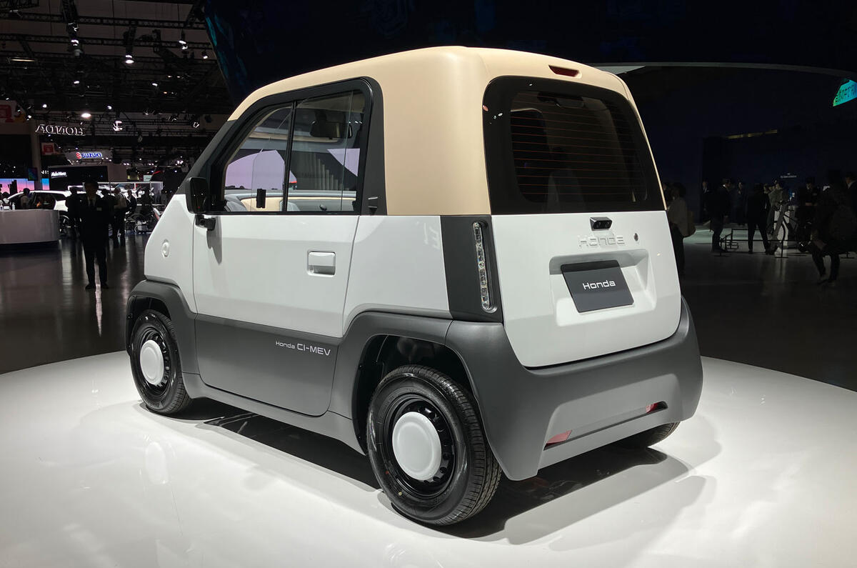 Honda CI MEV concept rear quarter Honda CI MEV concept rear quarter