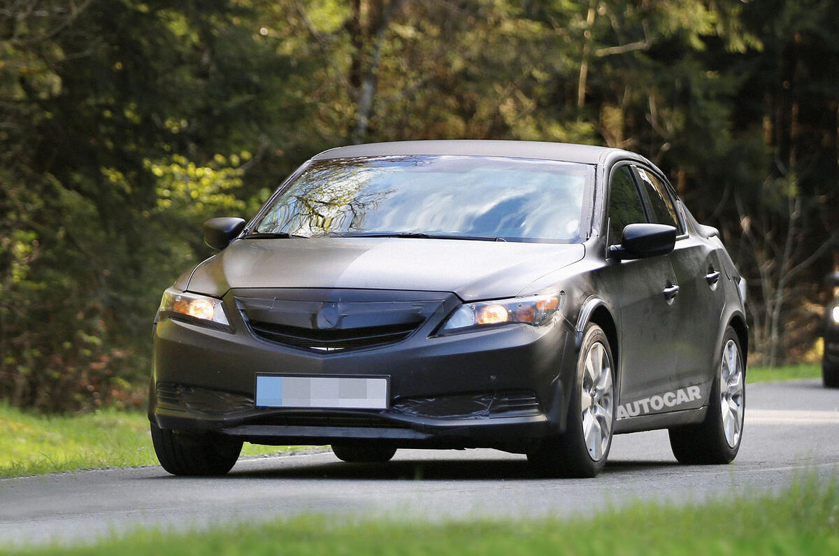 All new Honda Civic spy shots