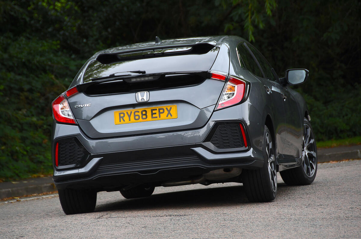 Honda Civic rear Honda Civic rear