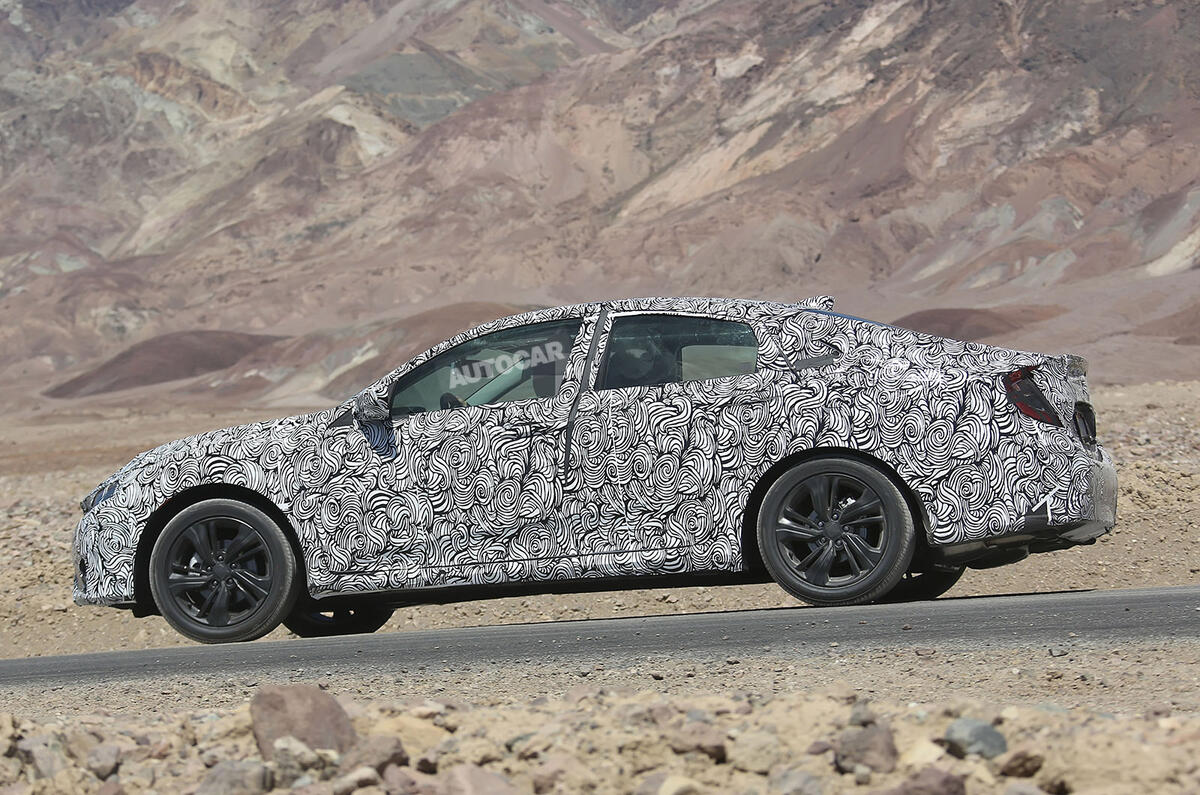 2017 Honda Civic spy picture