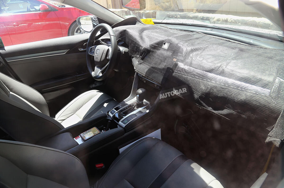 2017 Honda Civic spy picture