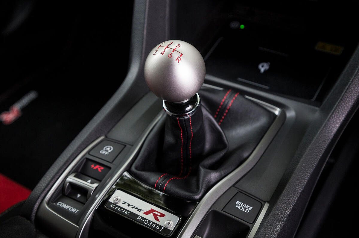 Honda Civic Type R gearstick Honda Civic Type R gearstick