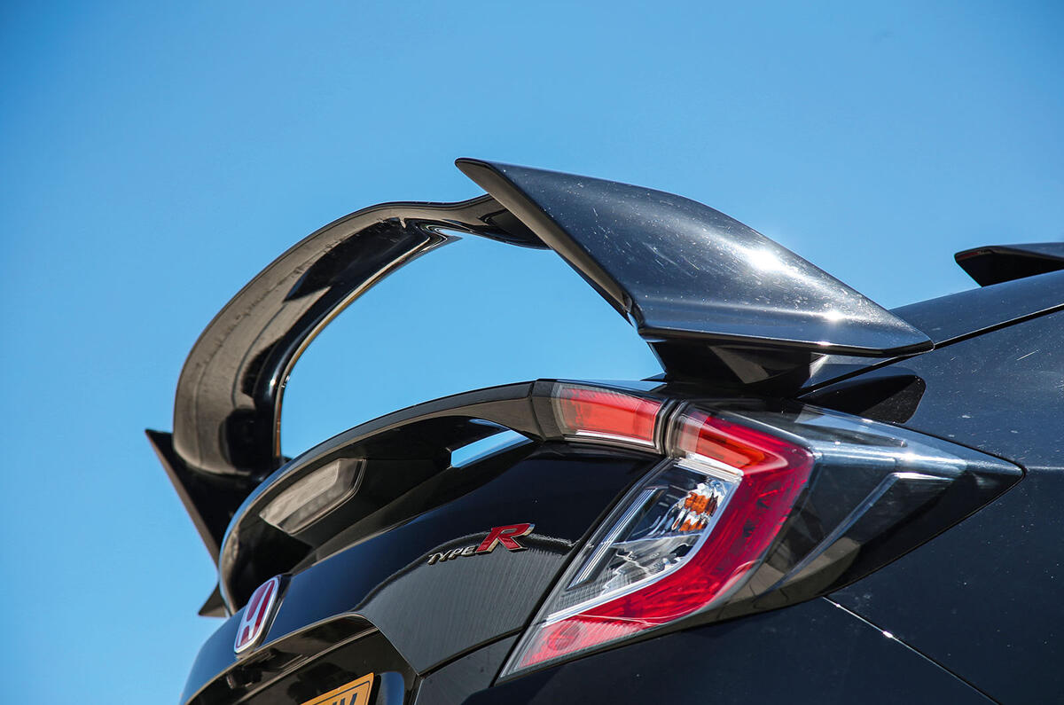 Honda Civic Type R spoiler Honda Civic Type R spoiler