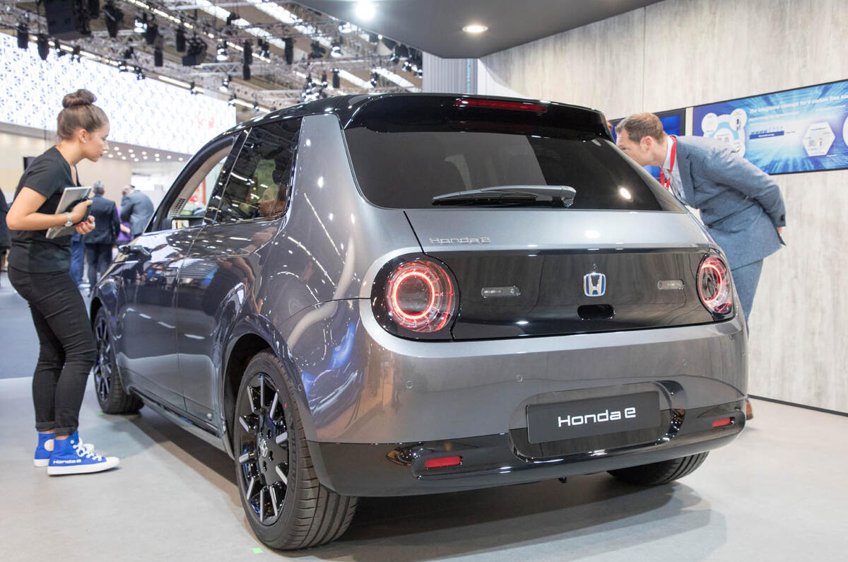 2019 Honda e at Frankfurt motor show