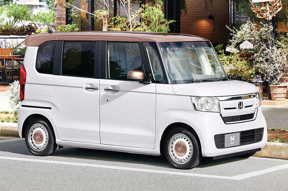 Honda N Box front three quarter Honda N Box front three quarter