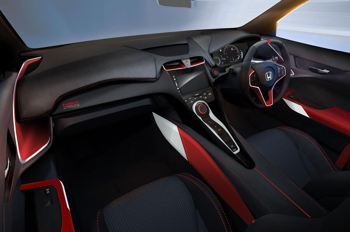 Honda NSX Tribute by Italdesign interior