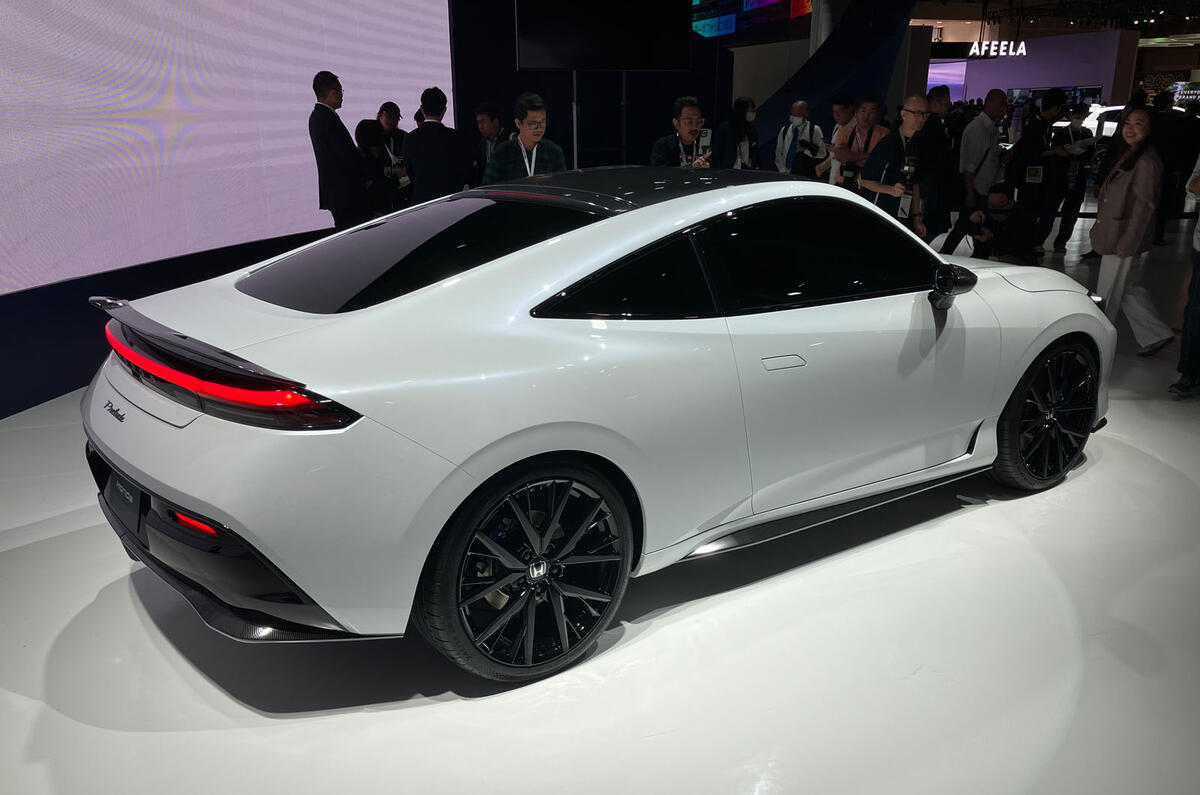 Honda Prelude Concept Tokyo motor show 2023 rear quarter