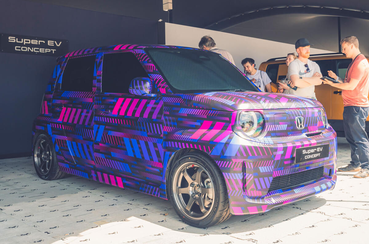 Honda Super EV concept Goodwood FOS 2025