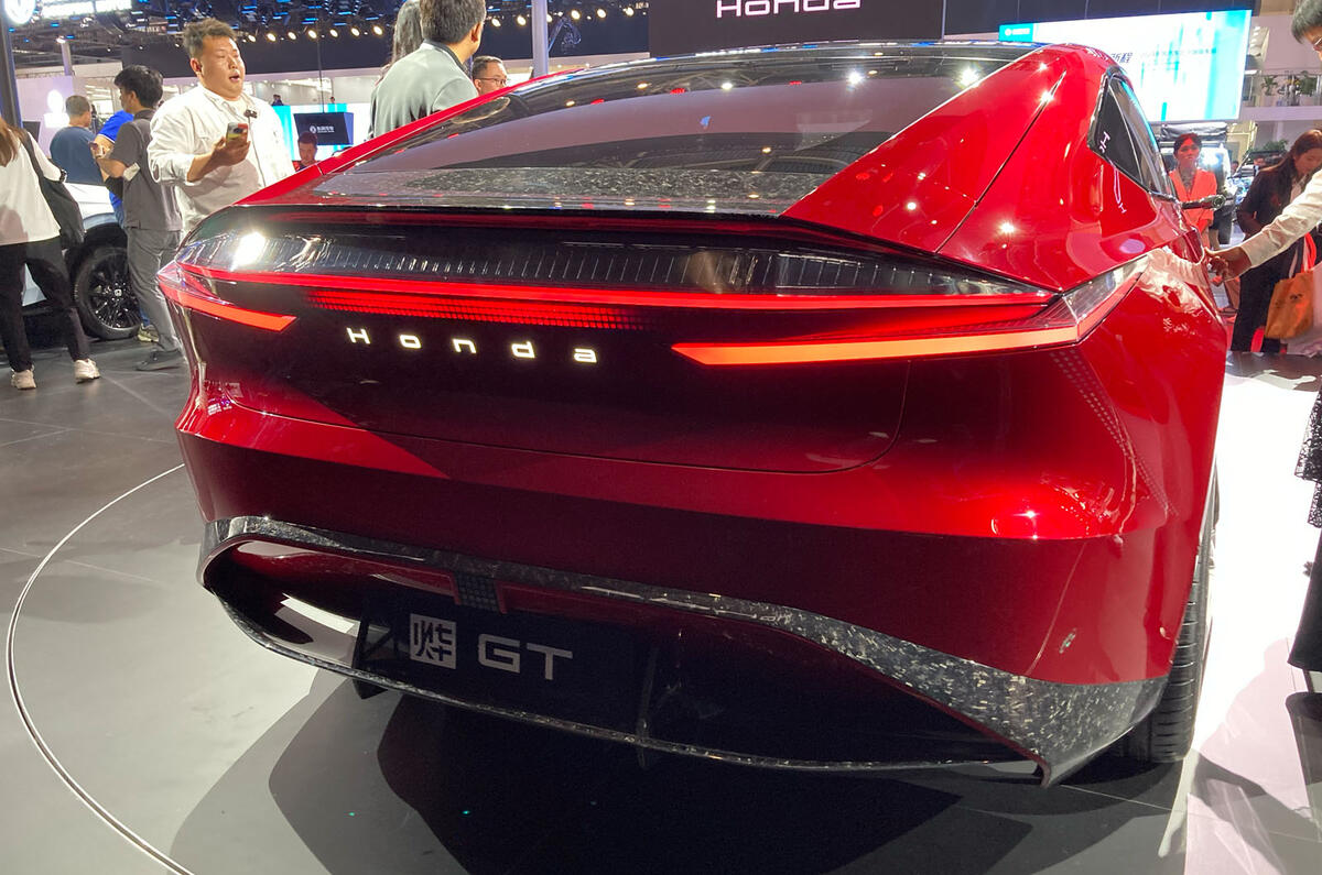Honda Ye GT concept Beijing motor show rear