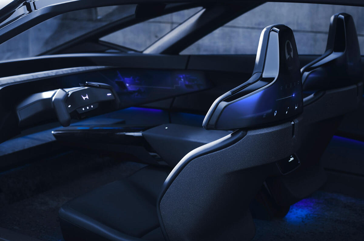 Honda Zero Saloon concept 2024 interior Honda Zero Saloon concept 2024 interior