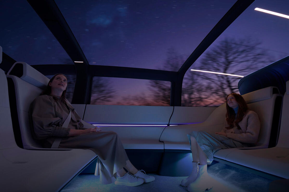 Honda Zero Space Hub 2024 interior Honda Zero Space Hub 2024 interior