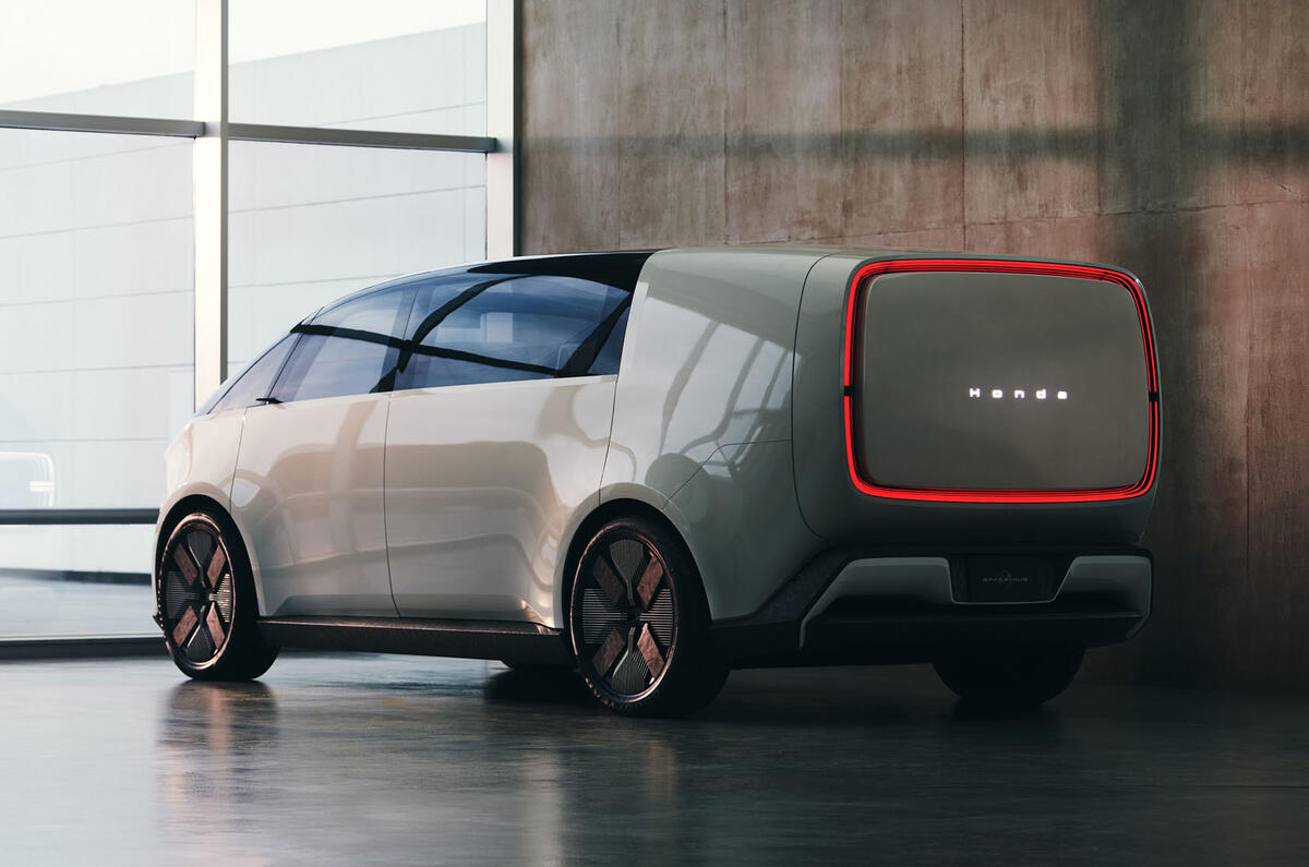 Honda Zero Space Hub 2024 rear quarter Honda Zero Space Hub 2024 rear quarter