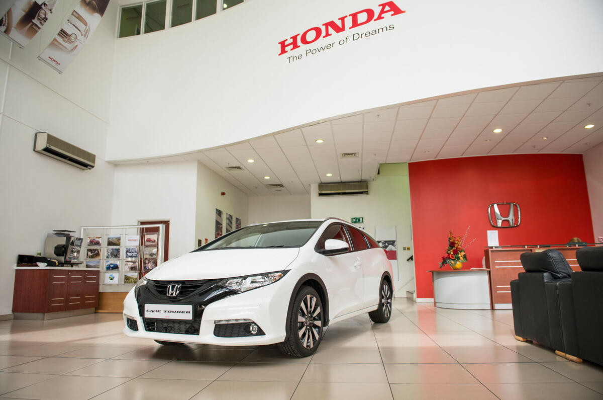Honda Civic production line Swindon